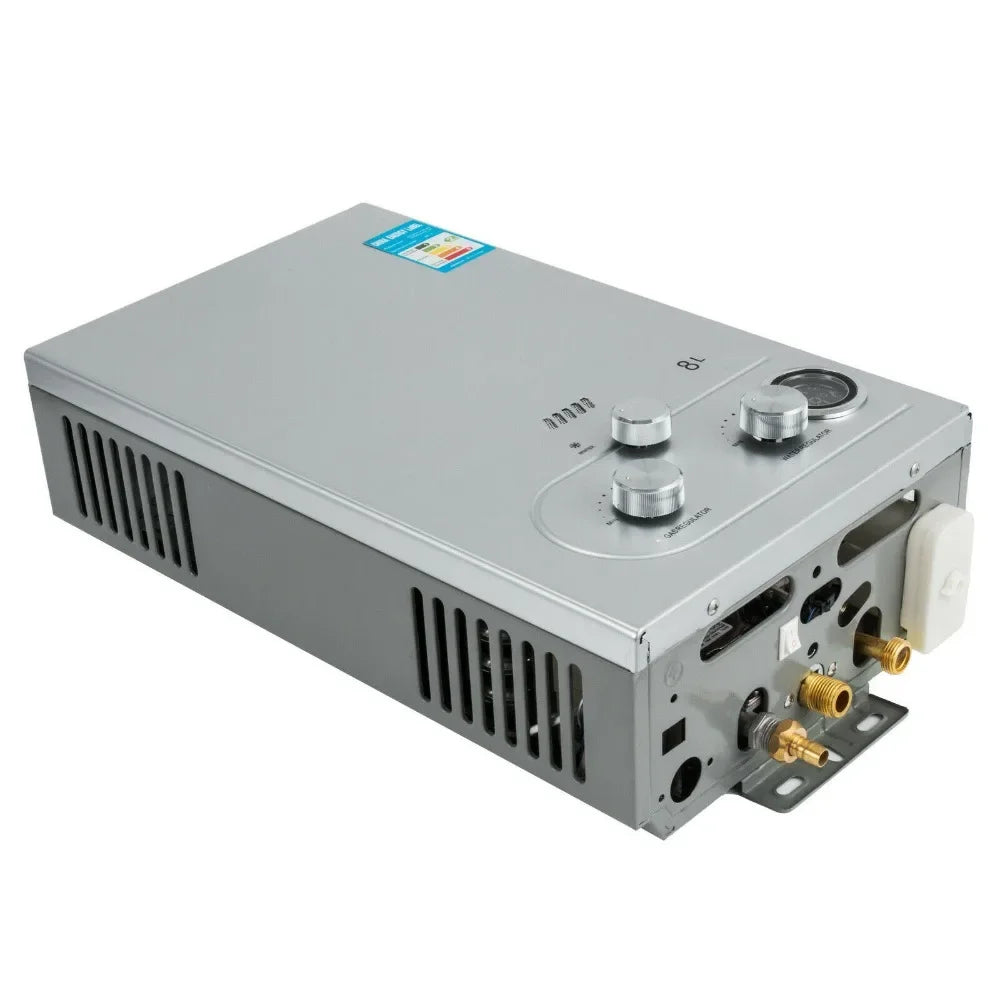 Tankless LPG Gas Hot Water Heater With LCD Control Panel