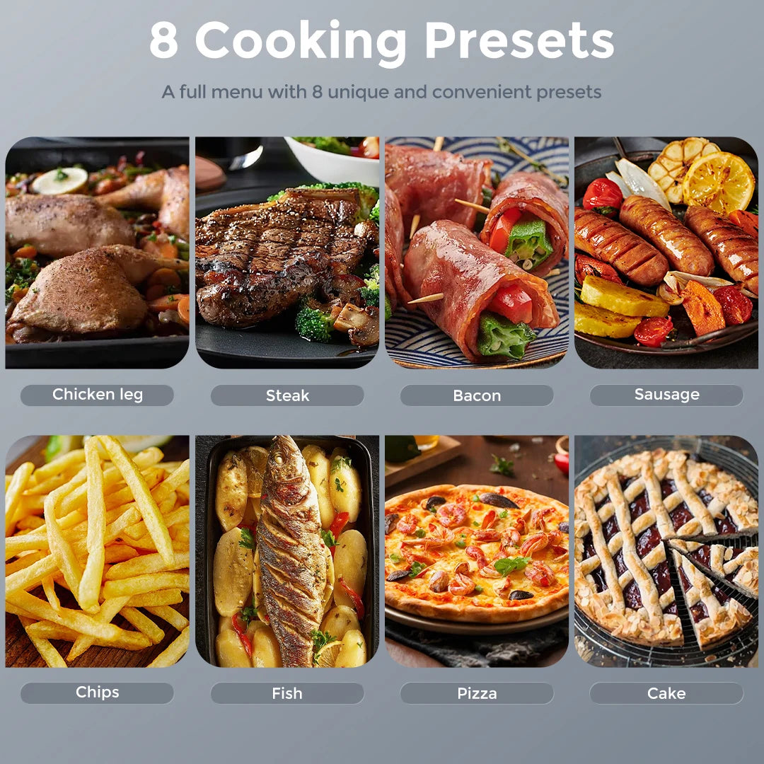 Sejoy Multifunction Air Fryer Electric Countertop Oven Cooker
