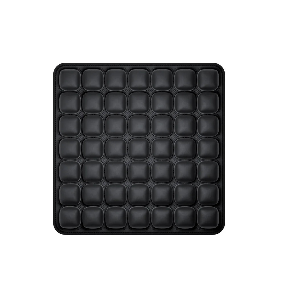 Breathable Poly Cotton Seat Cushion With Air Cells For Home Office