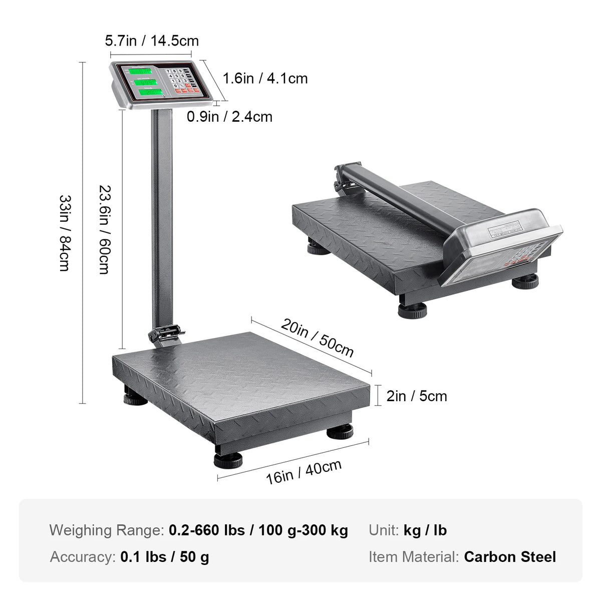 SucceBuy Digital Computing Platform Scale With High Definition Display