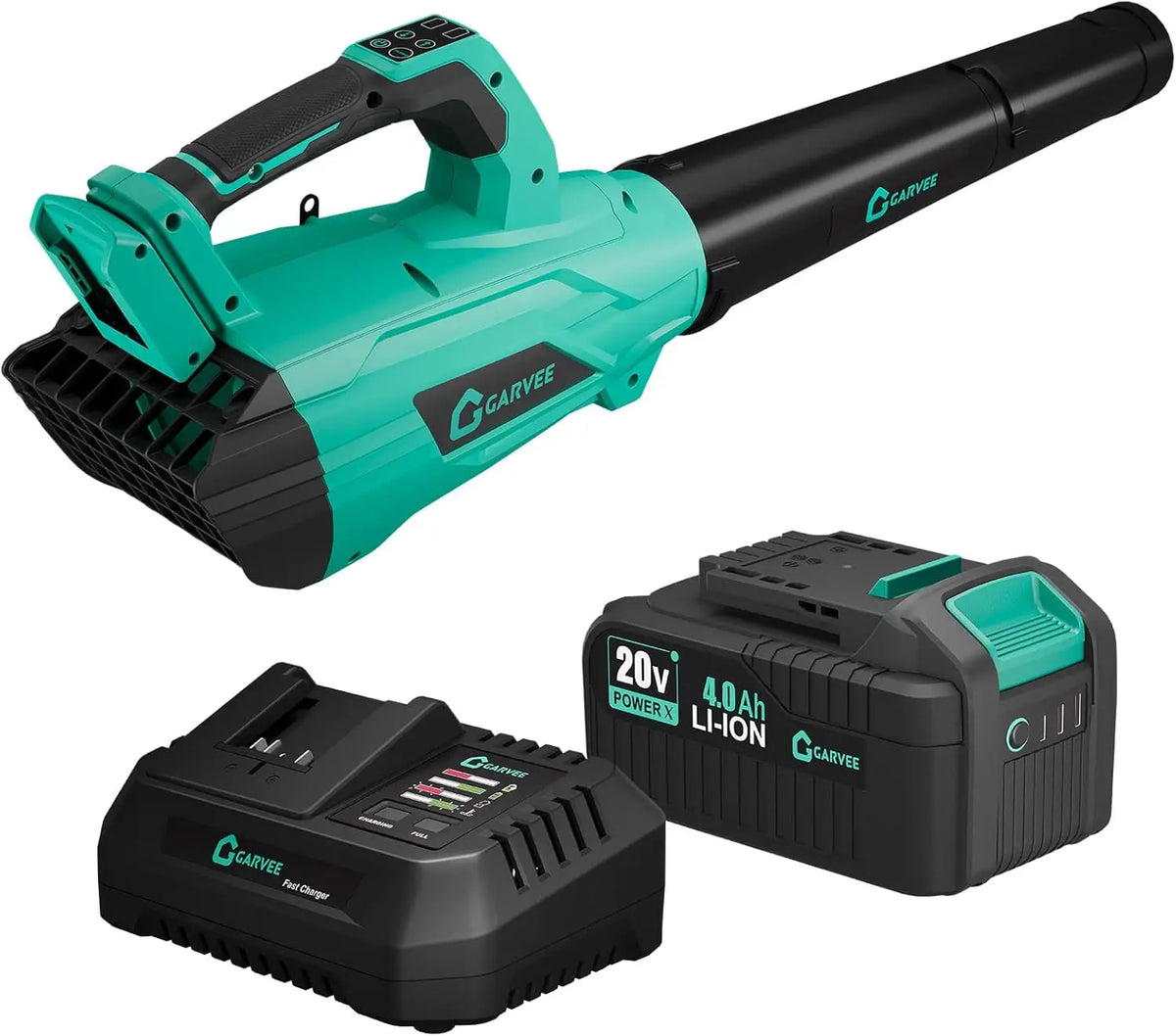 HiMISS Cordless Brushless Leaf Blower for Lawn and Garden Cleanup