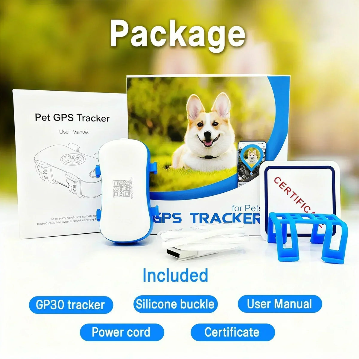 Wanwaytech 4G Pet Tracker With Real Time Tracking And Waterproof Design