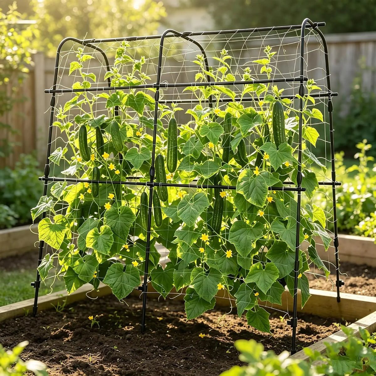 Vertical Arch Garden Trellis For Outdoor Balcony Patio Plant Support