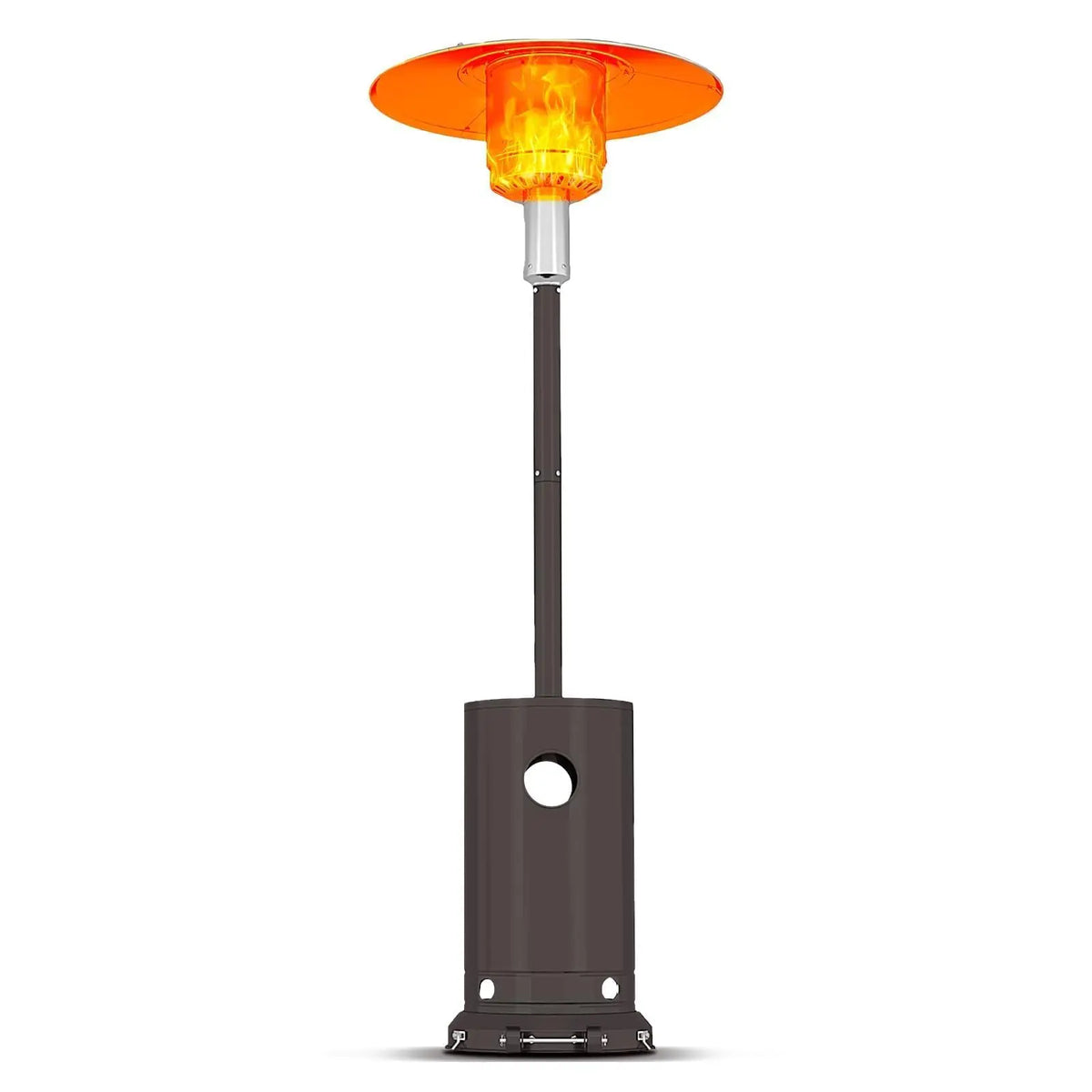 HiMISS 48000 BTU Propane Patio Heater Wind Resistant Portable