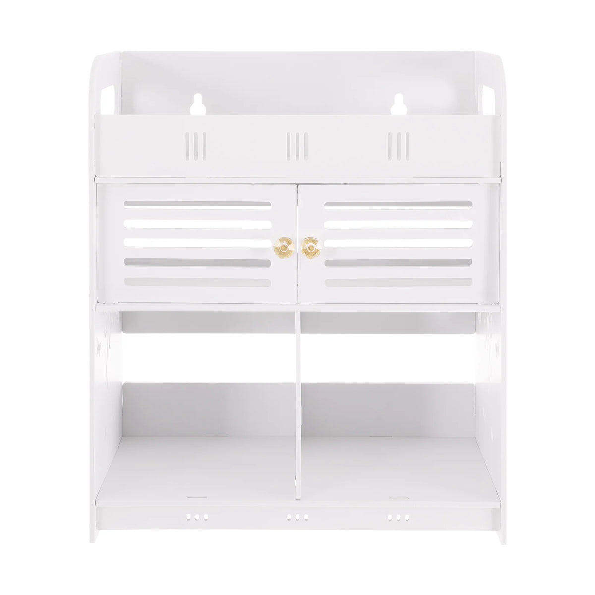 Bymaocar Minimalist Wall Mounted Bathroom Storage Rack
