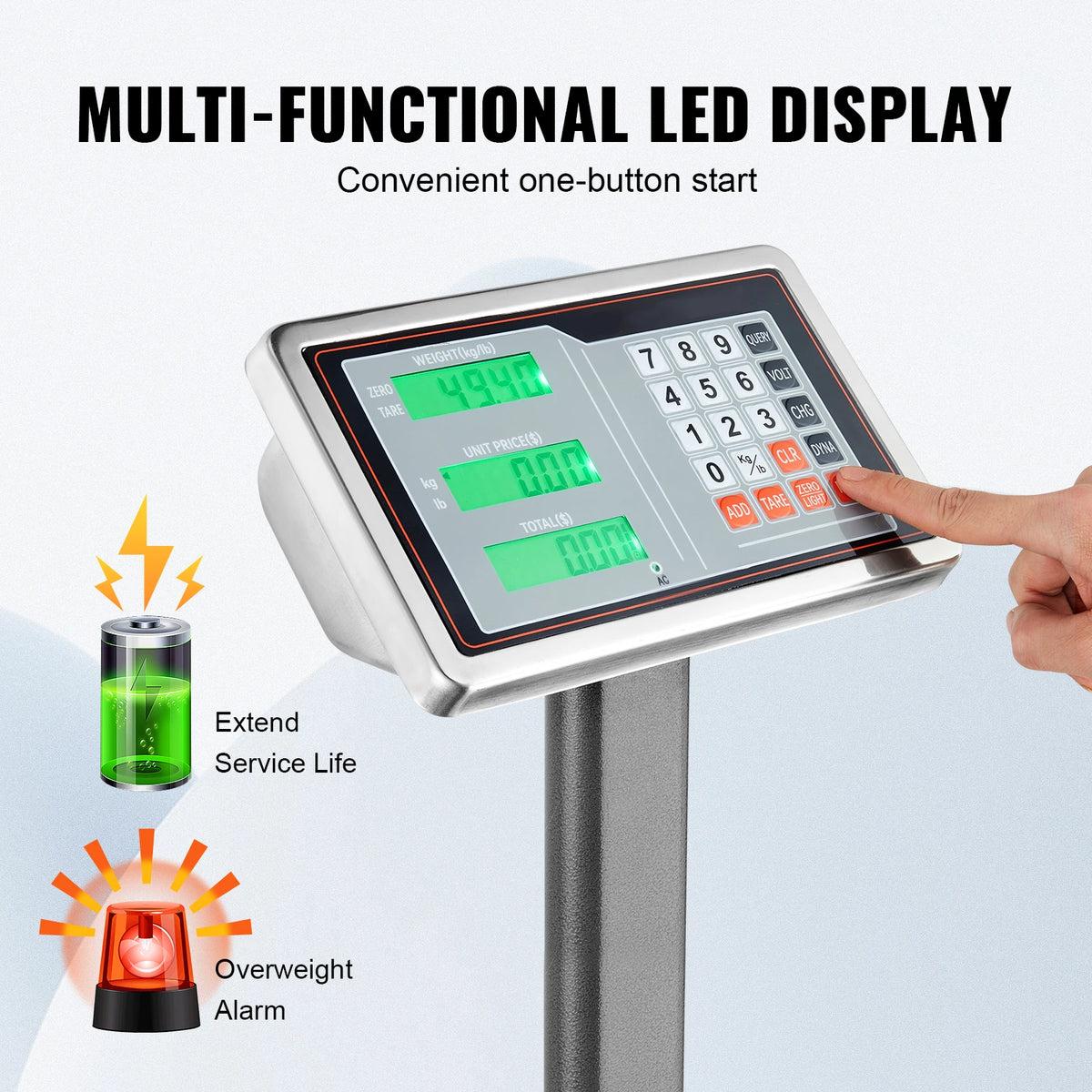 SucceBuy Digital Computing Platform Scale With High Definition Display