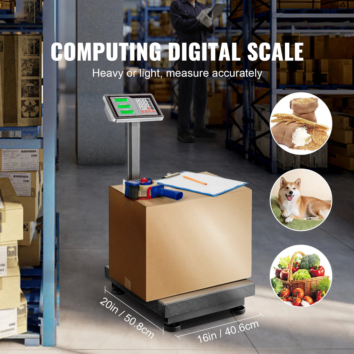SucceBuy Digital Computing Platform Scale With High Definition Display