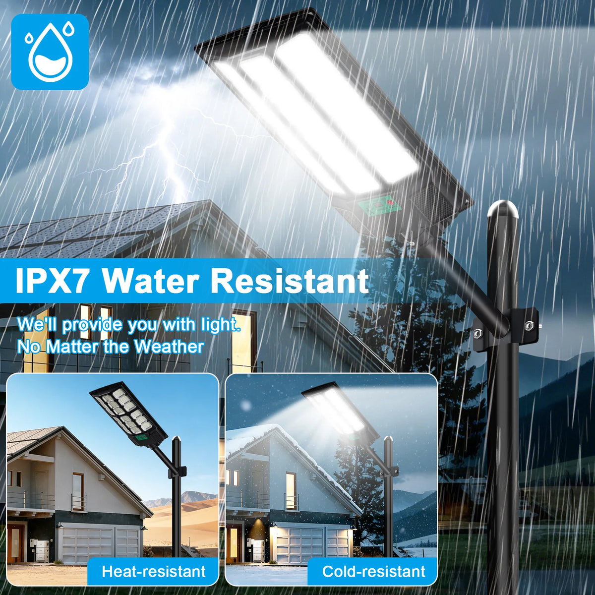 Solar Led Outdoor Motion Sensor Street Lights With Remote Control