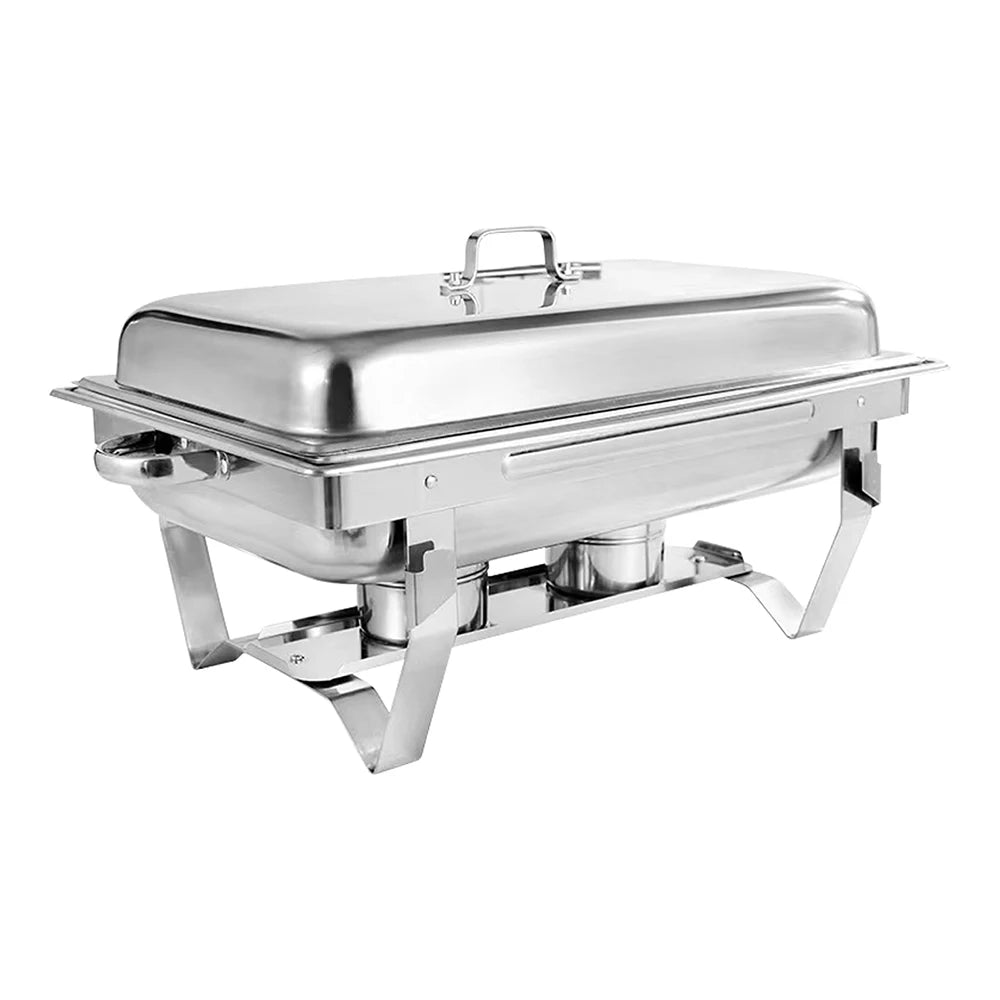 Stainless Steel Chafing Dish Buffet Server for Catering and Events