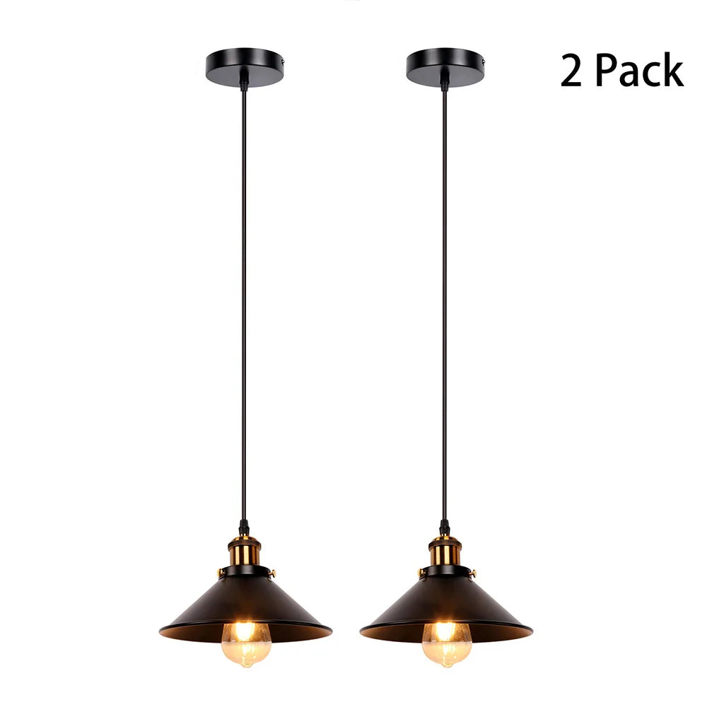 Industrial Loft Iron Pendant Ceiling Lamp For Kitchen Island Lighting