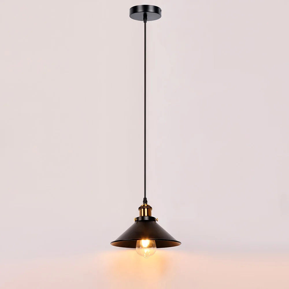 Industrial Loft Iron Pendant Ceiling Lamp For Kitchen Island Lighting