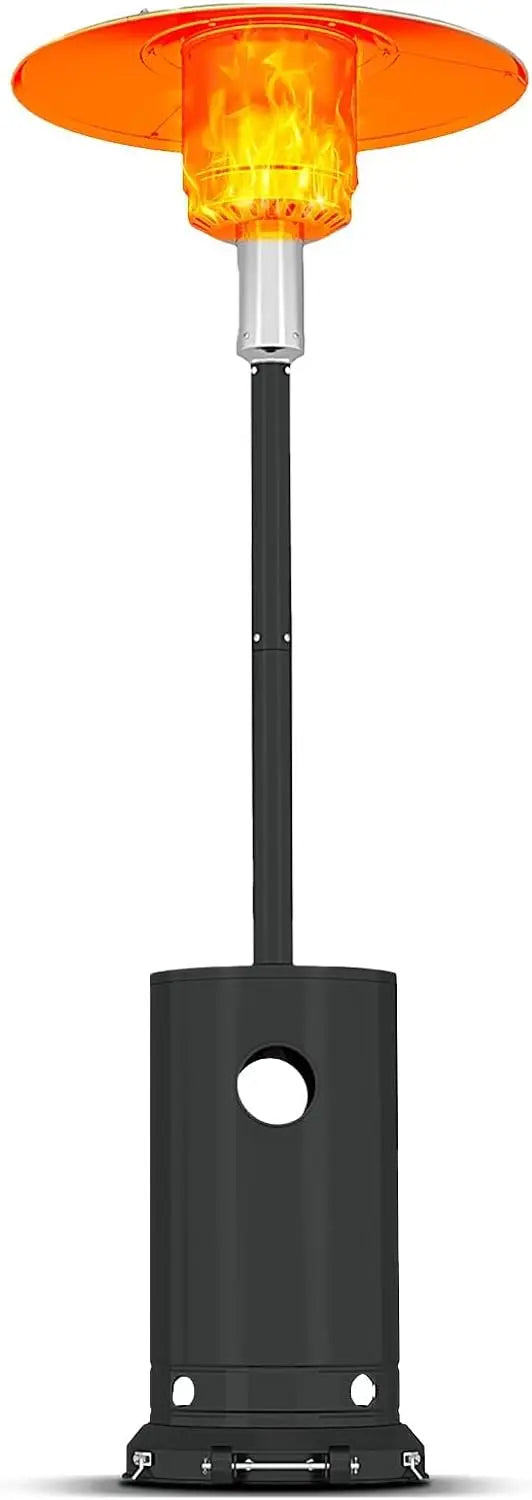 Studyset 48000 Btu Outdoor Gas Patio Heater With Wheels