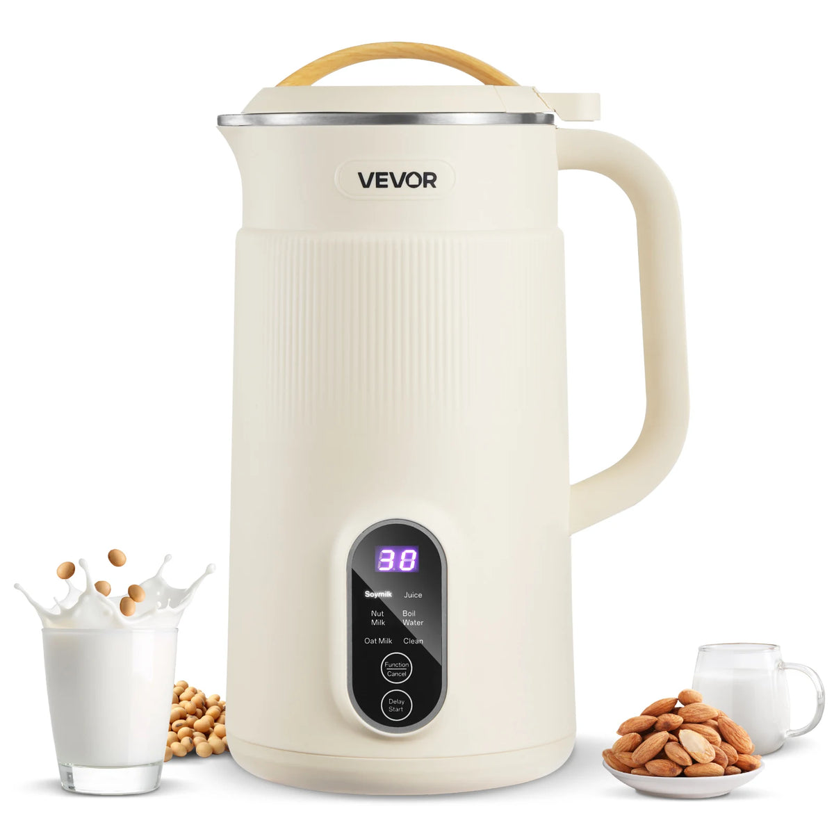 Vevor Eight In One Nut Milk Maker With Self Cleaning