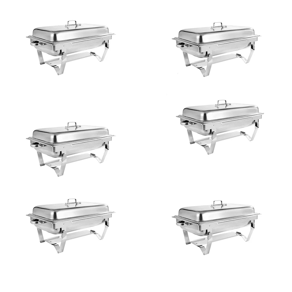 Stainless Steel Chafing Dish Buffet Server for Catering and Events