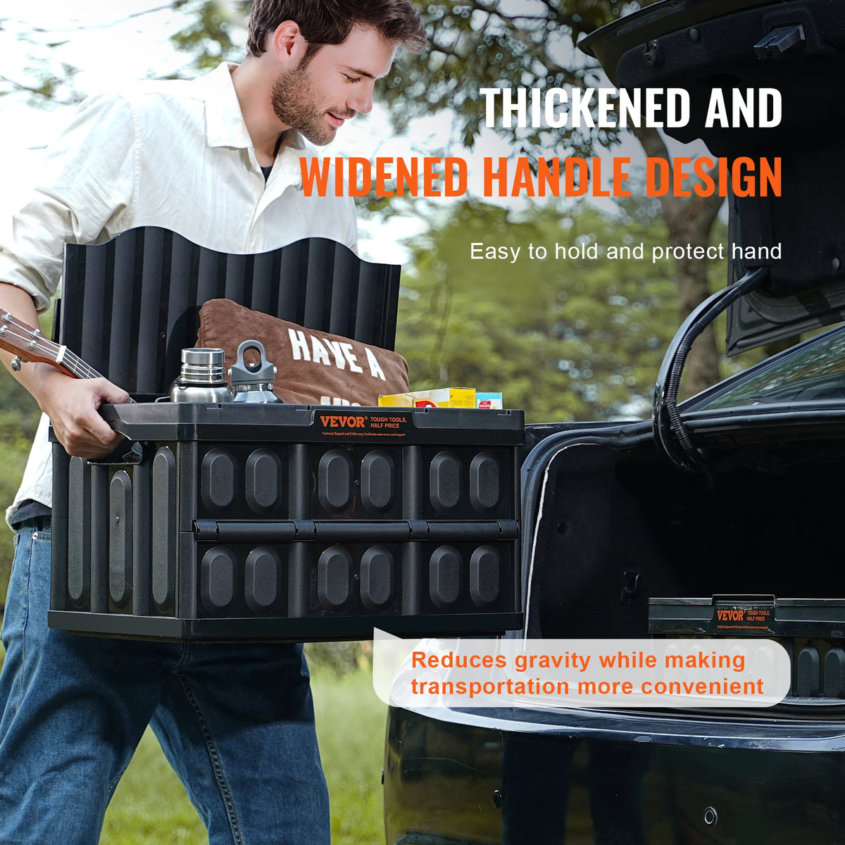 Collapsible Stackable Storage Bins With Lids For Home Organization