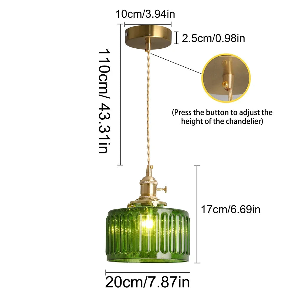 Vetrulus Modern Crystal Pendant Light Hanging Ceiling Home Decor Fixture
