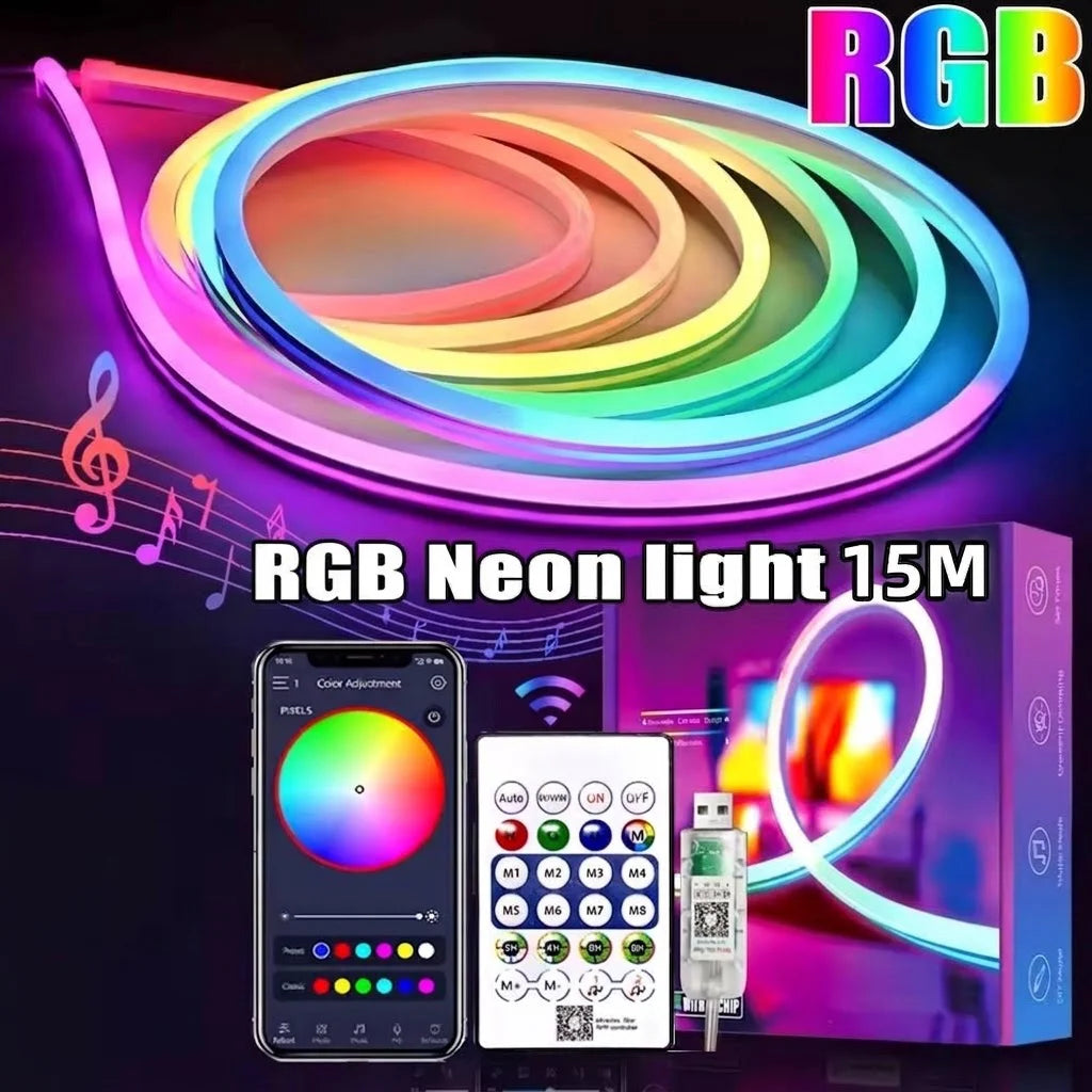 USB Waterproof Bluetooth Music Sync Flexible LED Strip Light