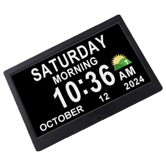 Senior Focused Digital Alarm Clock with Date and Auto Brightness