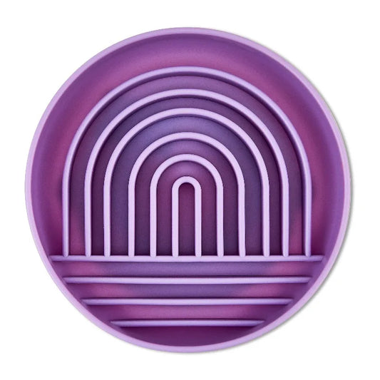 Silicone Slow Feeder Bowl For Pets With Interactive Mealtime Design