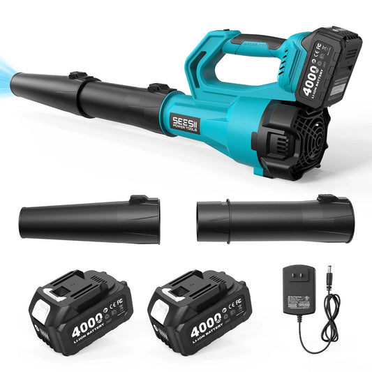 Seesii Brushless Turbo Blower 780CFM Cordless Leaf Snow Cleaner