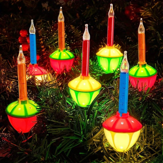 Joyfy Christmas Bubble String Lights for Vintage Holiday Decor