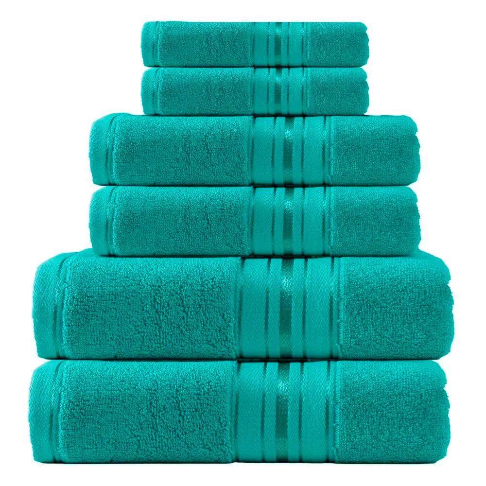 Luxury Turkish Cotton Towel Set With Bath Towels And Washcloths