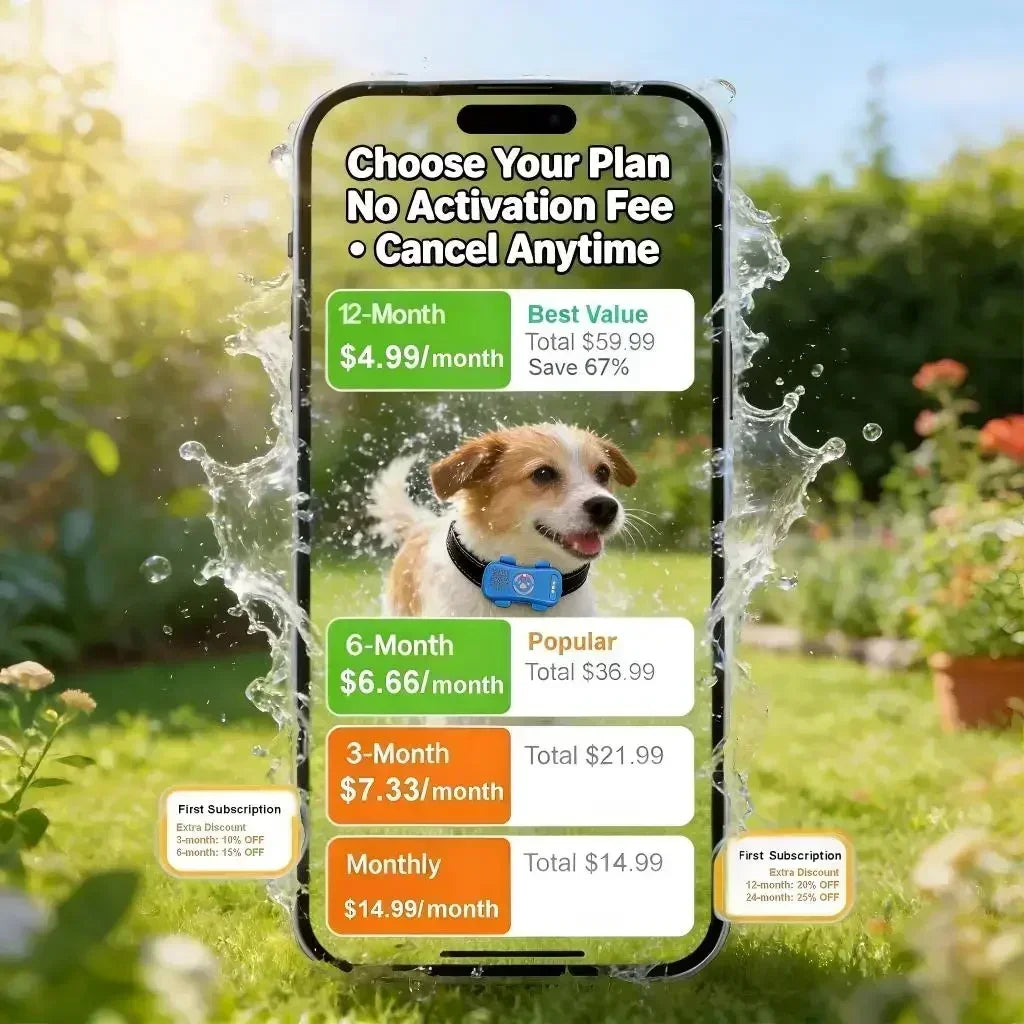 Wanwaytech 4G Pet Tracker With Real Time Tracking And Waterproof Design