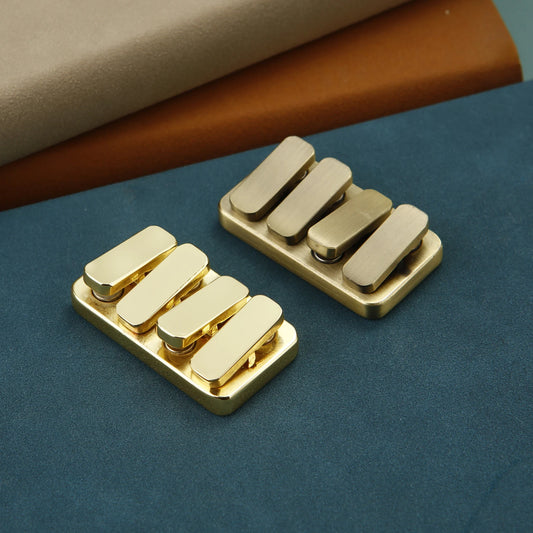 Magnetic Metal Slider Fidget Toy for Stress Relief and Focus