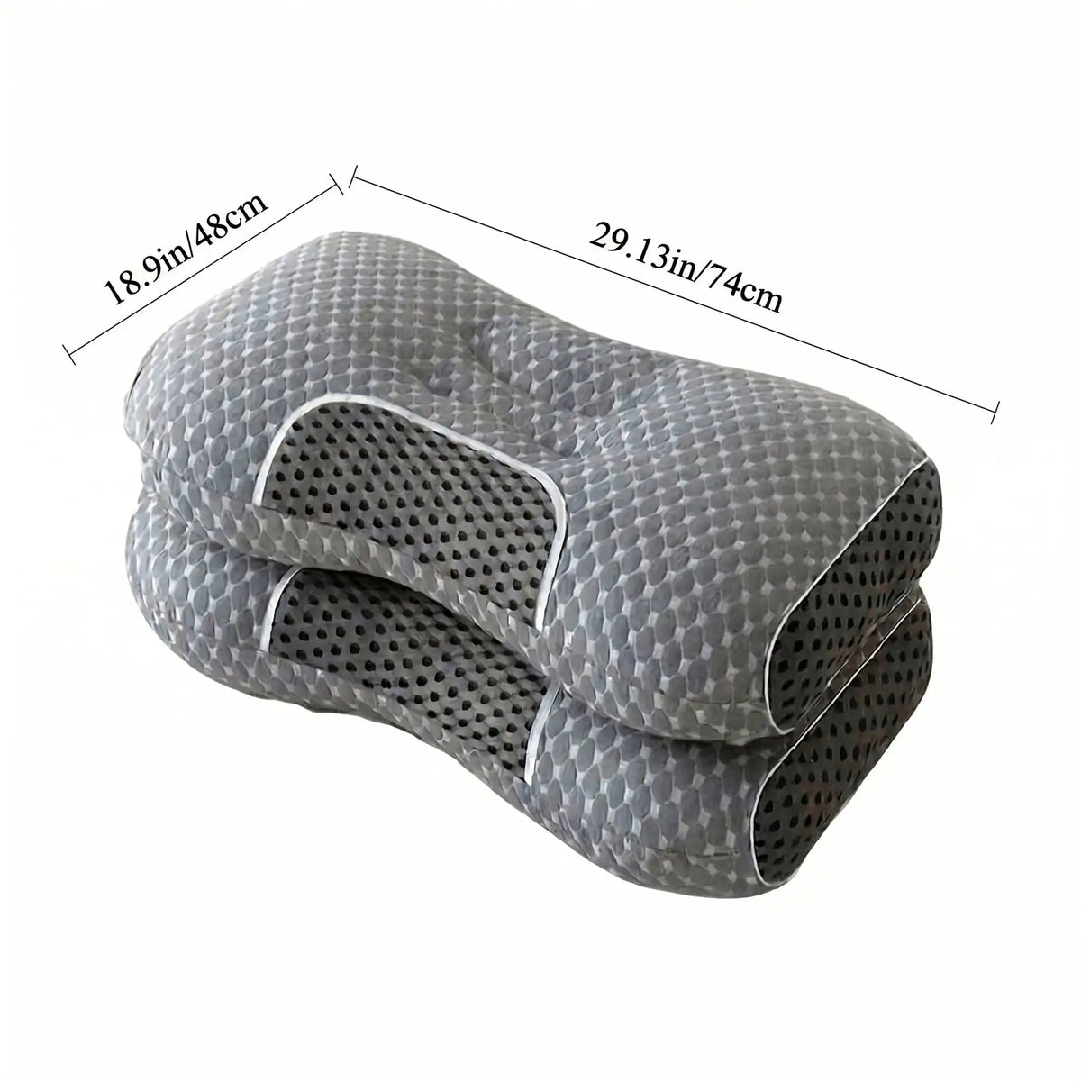 Ergonomic Neck And Shoulder Massage Pillow For Comfortable Sleep
