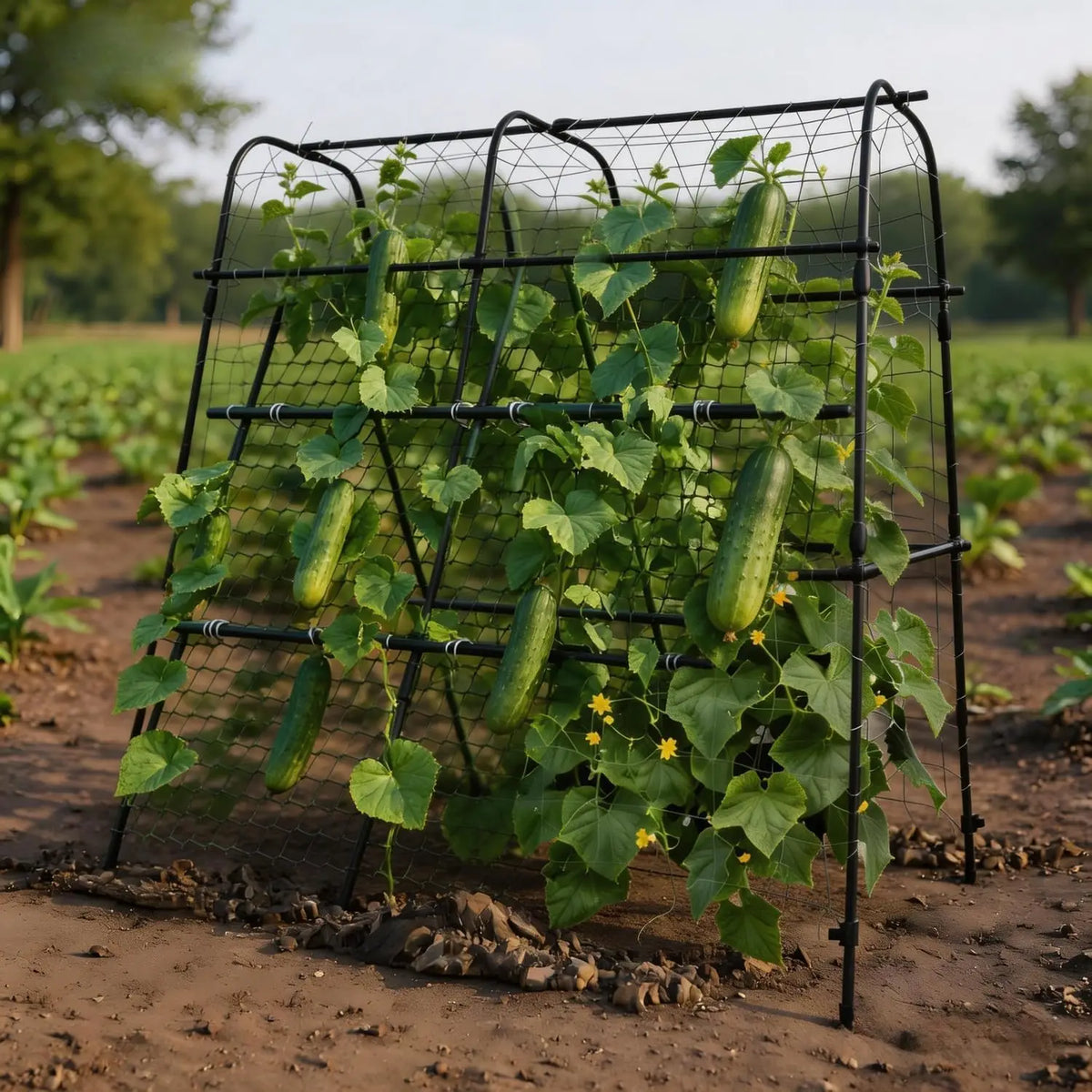 Vertical Arch Garden Trellis For Outdoor Balcony Patio Plant Support