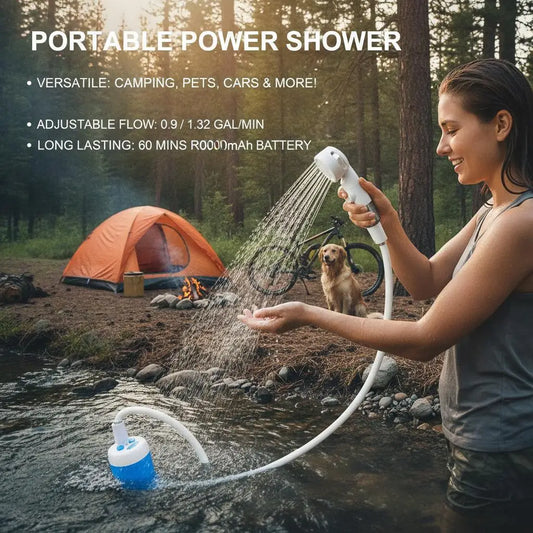 Portable Rechargeable Handheld Pet Shower Sprayer Kit