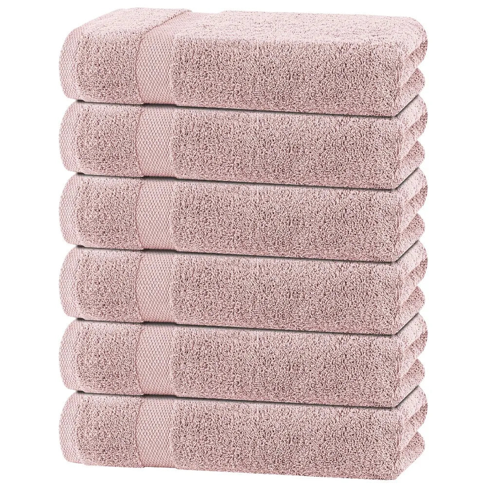 Machine Washable Cotton Bath Towel Set For Bathroom Essentials