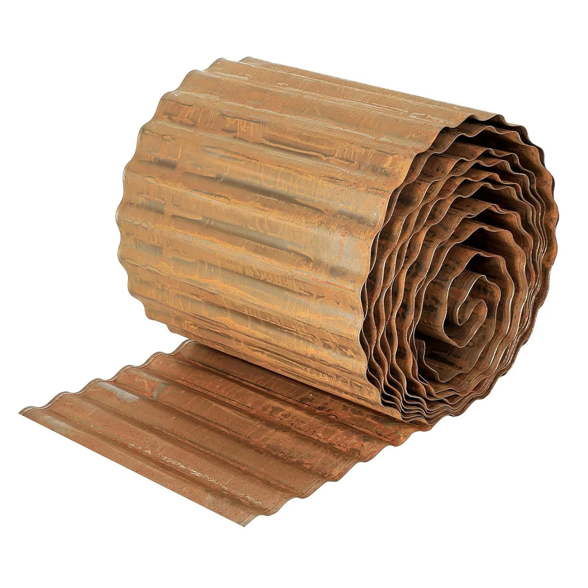 HiMISS Corrugated Galvanized Steel Garden Edging Border