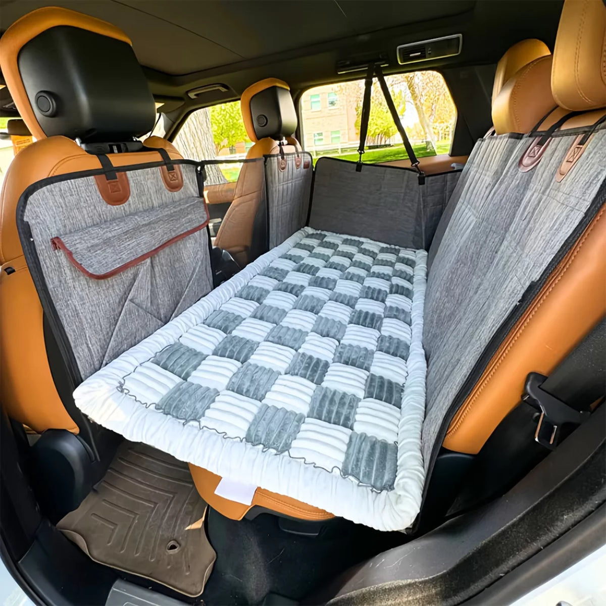CWV Waterproof Plaid Pet Bed Mat And Furniture Protector