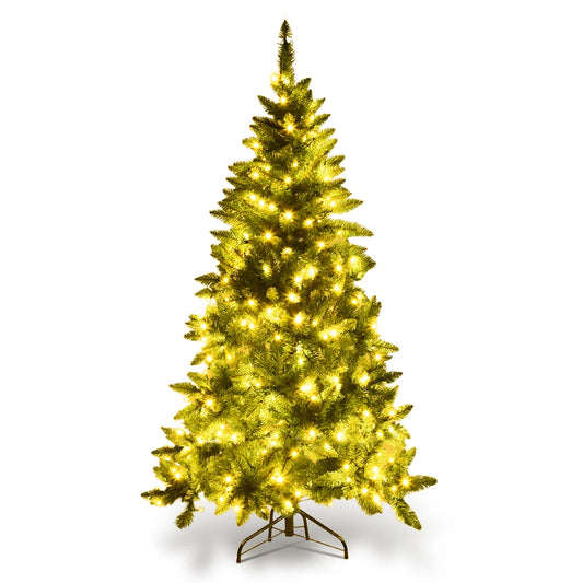 LIFEZEAL Half Christmas Tree For Indoor Wall And Corner Decoration