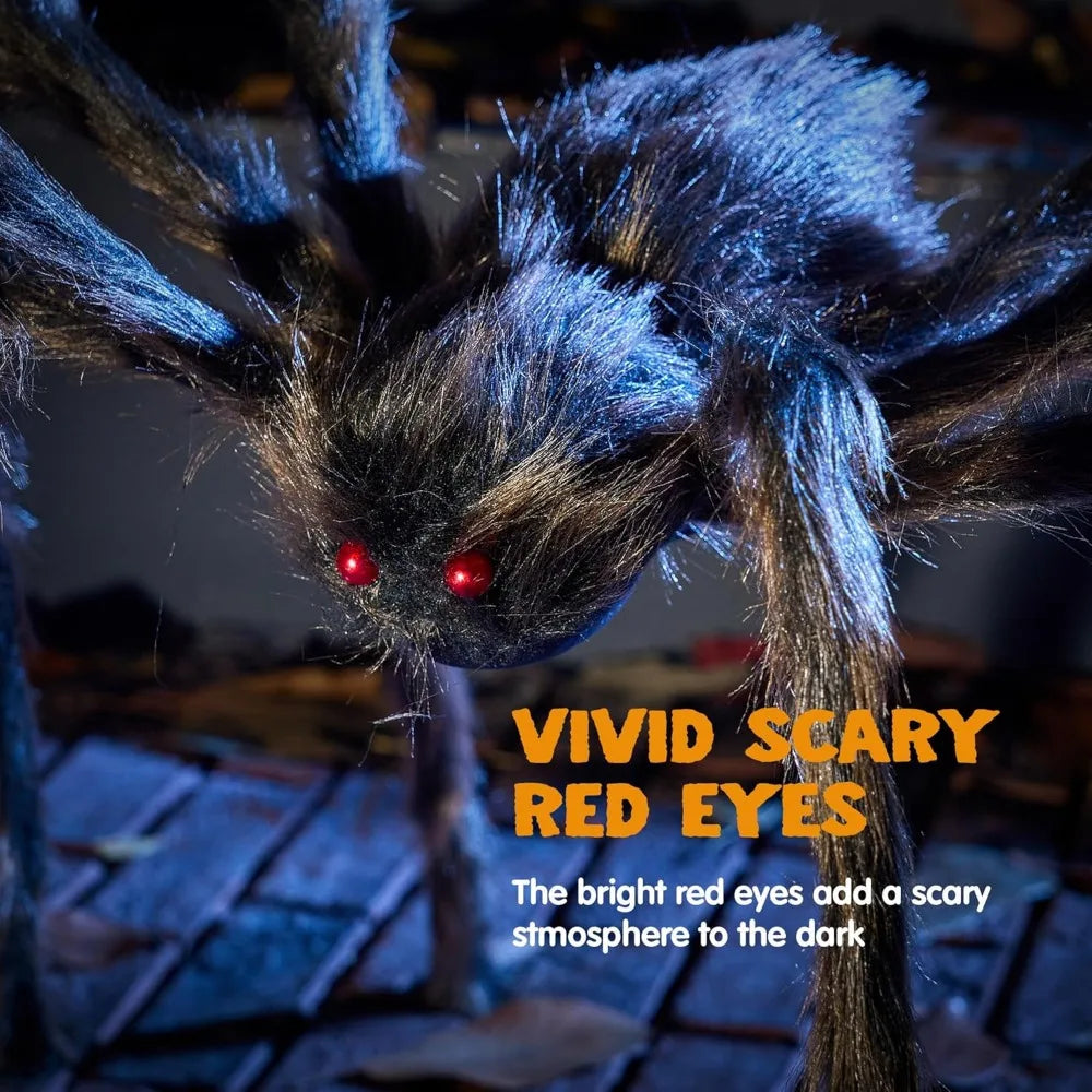 Halloween Outdoor Spider Yard Decoration For Home And Party Use