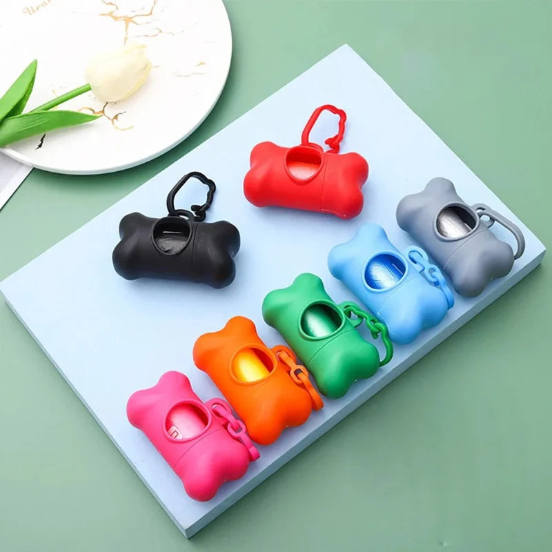 Bone Shaped Dog Waste Bag Dispenser For Convenient Walks