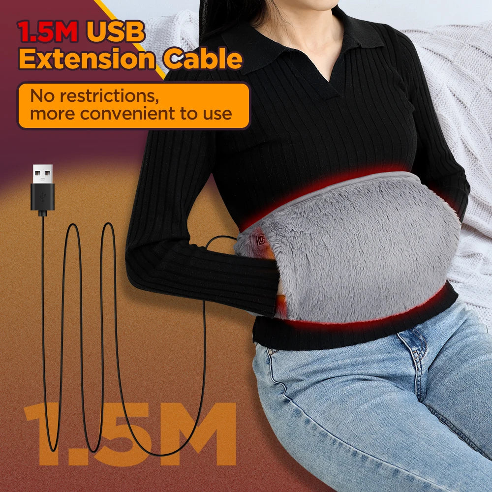 Hailicare Electric Heating Belt For Waist And Hands