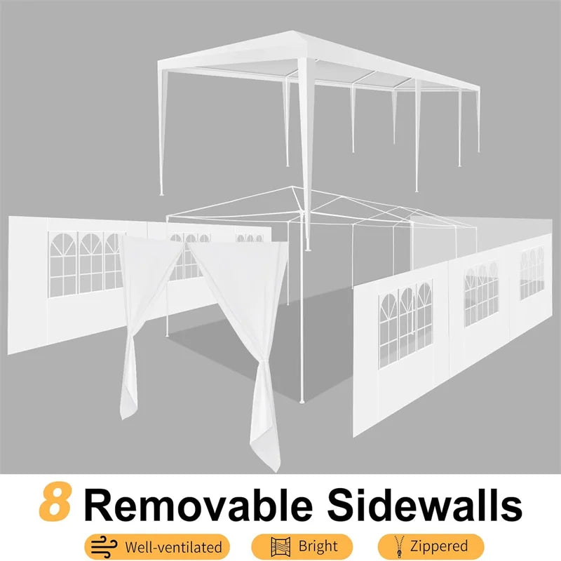 Tooluck Heavy Duty Party Tent Gazebo Canopy For Outdoor Events