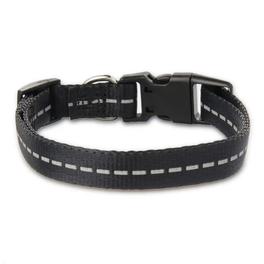 Reflective Comfortable Adjustable Polyester Dog Collar
