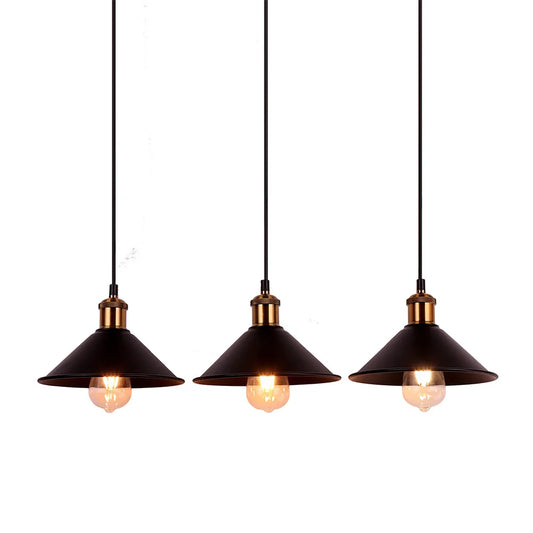 Industrial Loft Iron Pendant Ceiling Lamp For Kitchen Island Lighting