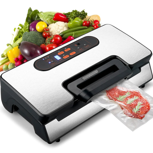 SucceBuy 130W Portable Vacuum Sealer For Fresh Food Storage